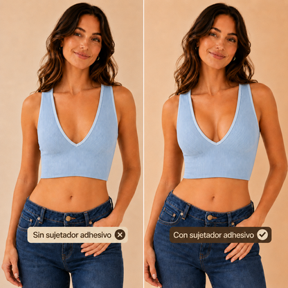 The Invisible — Sujetador Adhesivo Push-Up